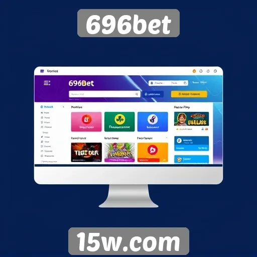 Interface do usuário no 696bet é intuitiva e moderna